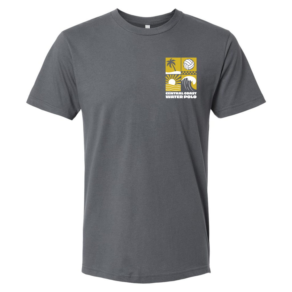 CCWP Four Square Logo T-Shirt - Asphalt