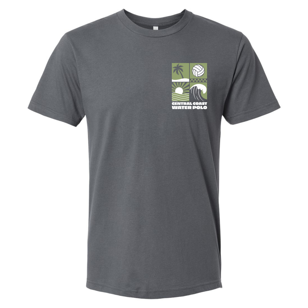 CCWP Four Square Logo T-Shirt - Asphalt