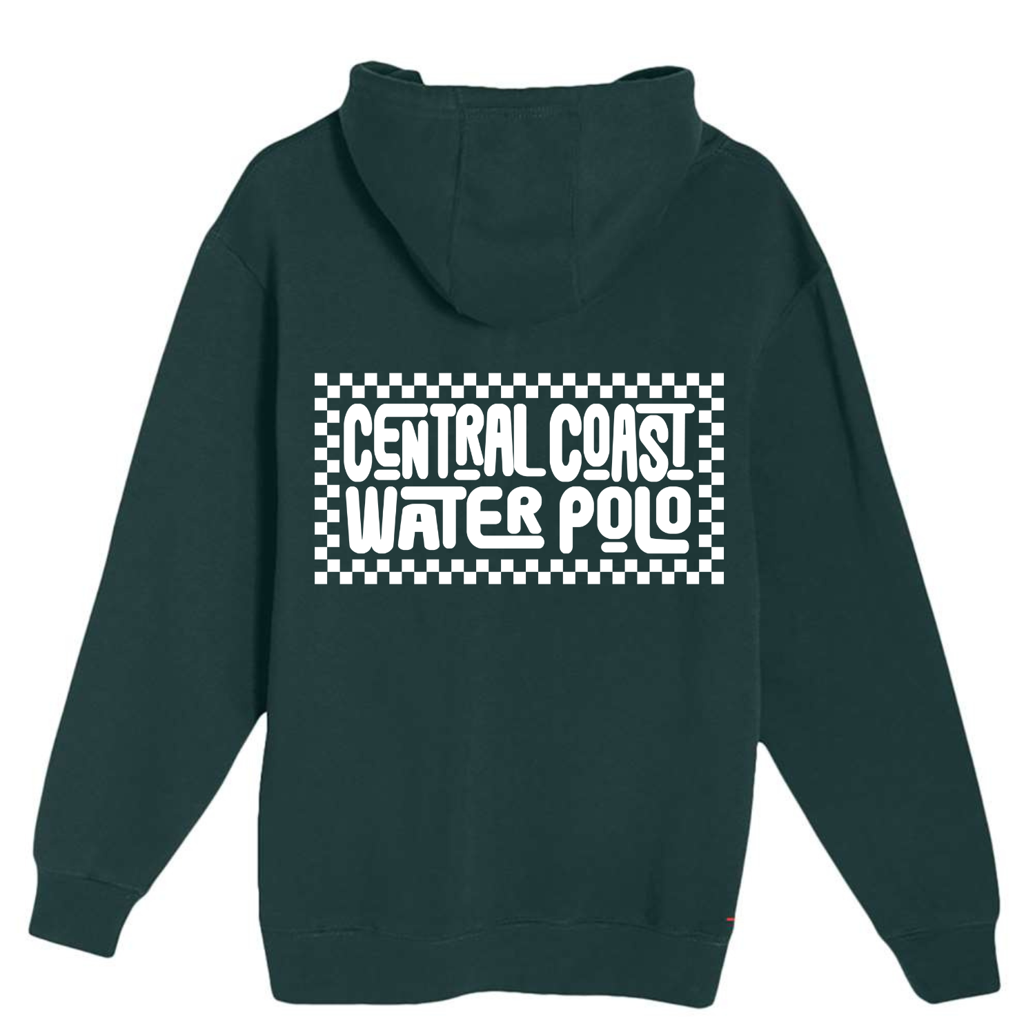 CCWP Checker Logo Hoodie - Sport Green