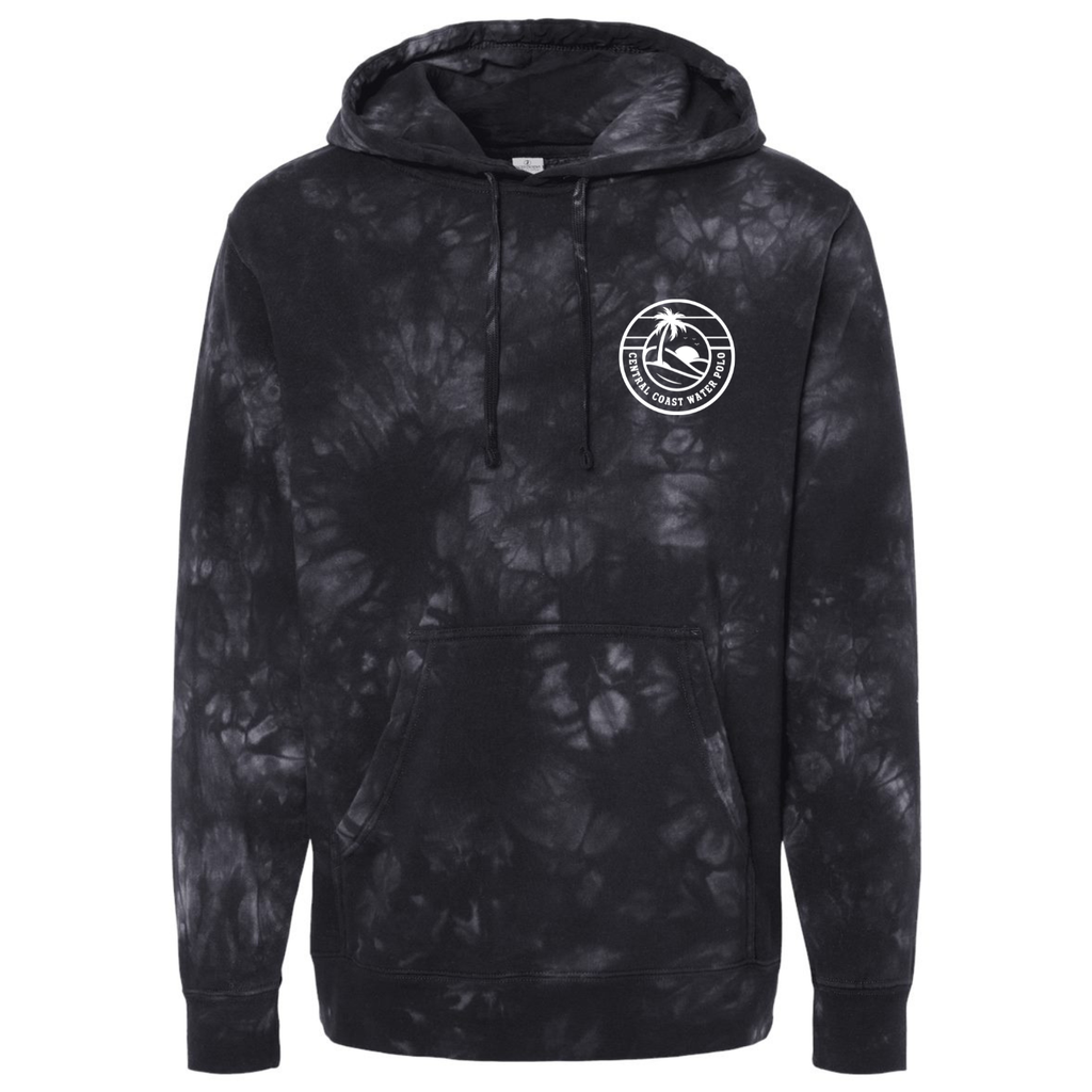 CCWP Circle Logo Independent Tie Dye Hoodie - Black