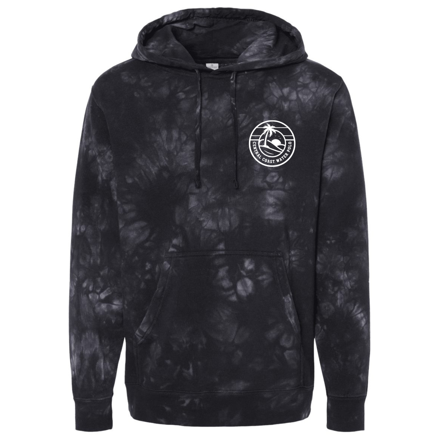 CCWP Circle Logo Independent Tie Dye Hoodie - Black