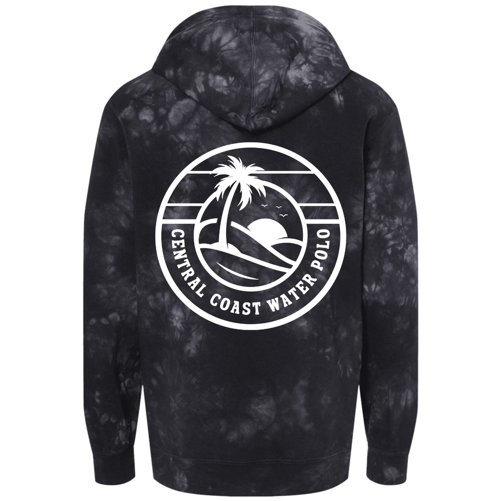 CCWP Circle Logo Independent Tie Dye Hoodie - Black