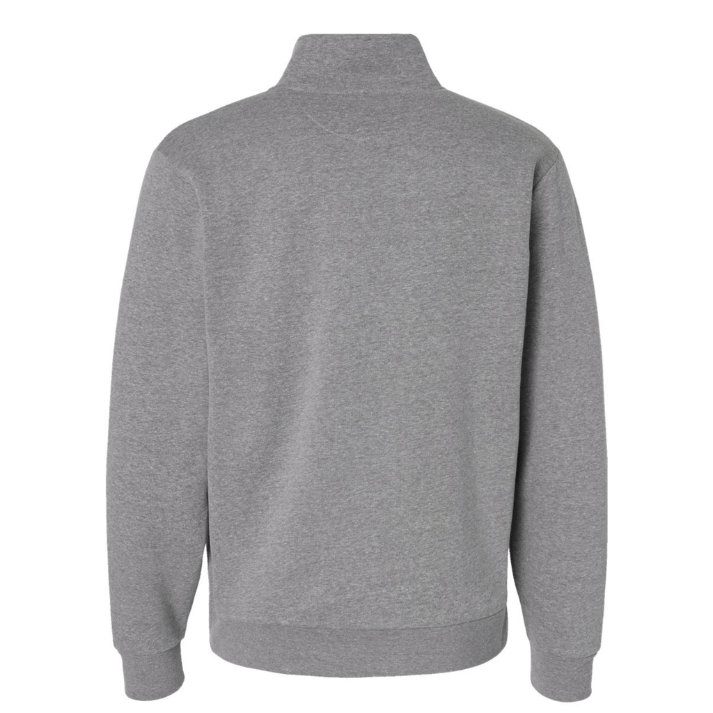 CCWP Circle Logo Men's 1/4 Zip - Heather Grey
