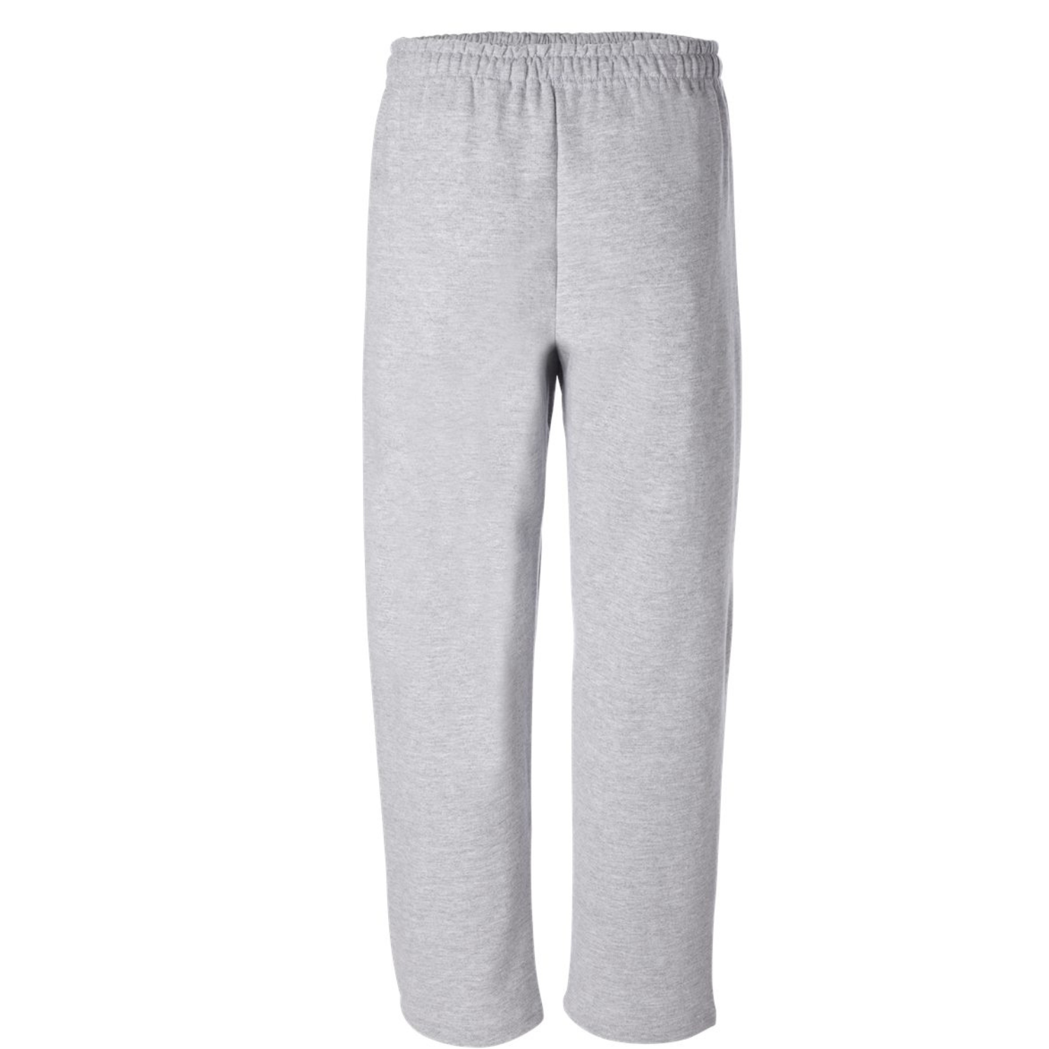 Dig Deep Circle Logo Unisex Open Bottom Sweatpants - Heather Grey