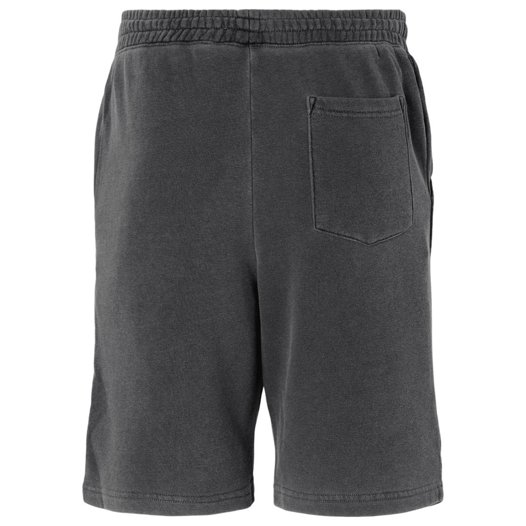 Dig Deep Unisex Pigment-Dyed Fleece Shorts - Pigment Black