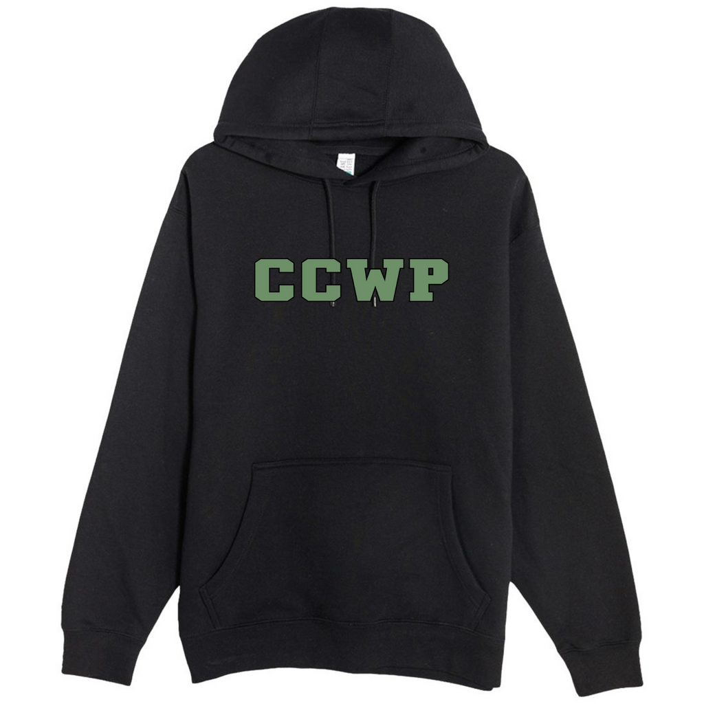 CCWP Block Logo Hoodie - Black