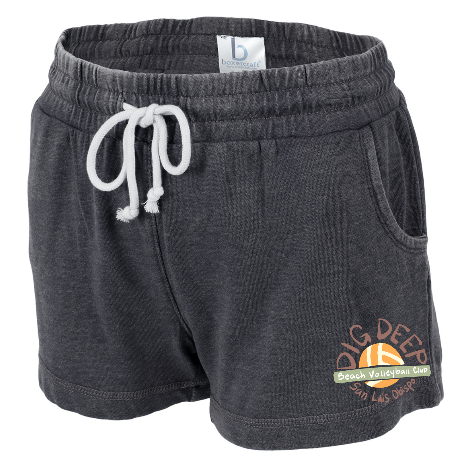 Women's Dig Deep Charcoal Shorts