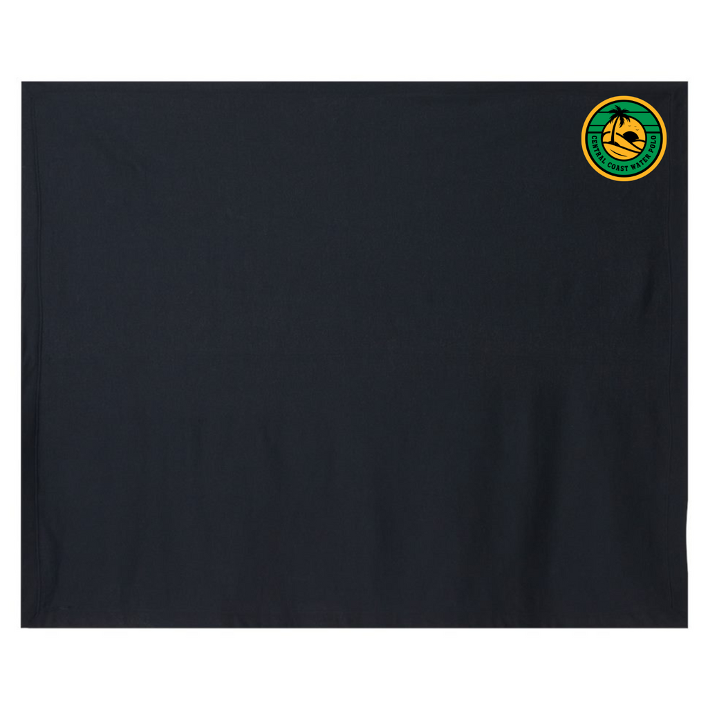 CCWP Circle Logo Gildan Heavy Blend Fleece Stadium Blanket - Black