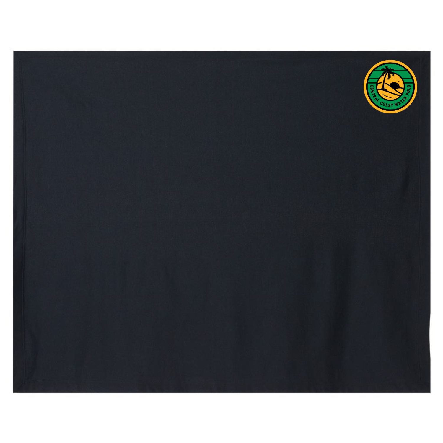 CCWP Circle Logo Gildan Heavy Blend Fleece Stadium Blanket - Black