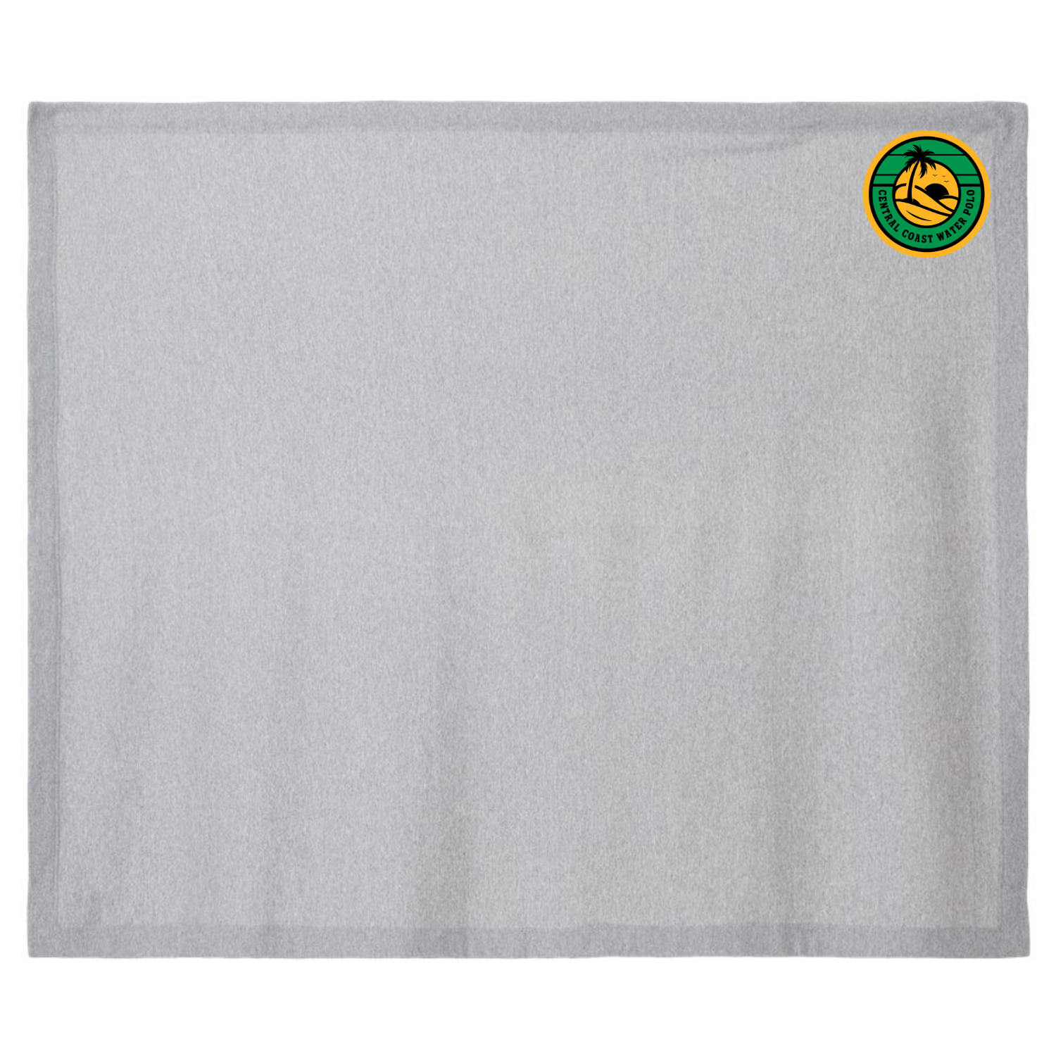 CCWP Circle Logo Gildan Heavy Blend Fleece Stadium Blanket - Sport Grey