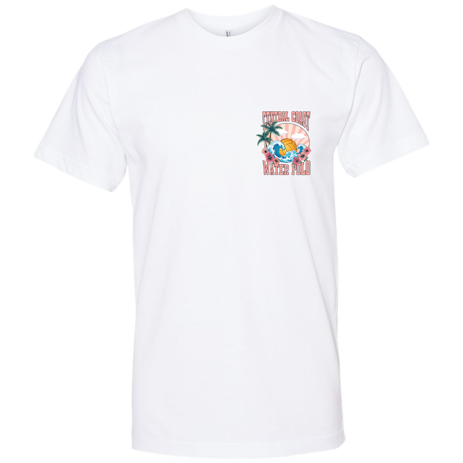 CCWP Hibiscus Logo T-Shirt - White