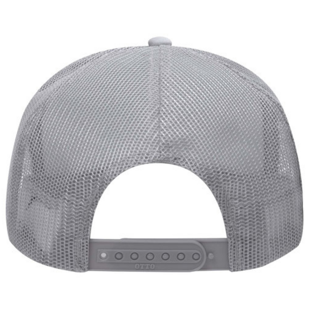 CCWP Hibiscus Logo Foam Trucker  - Silver Grey