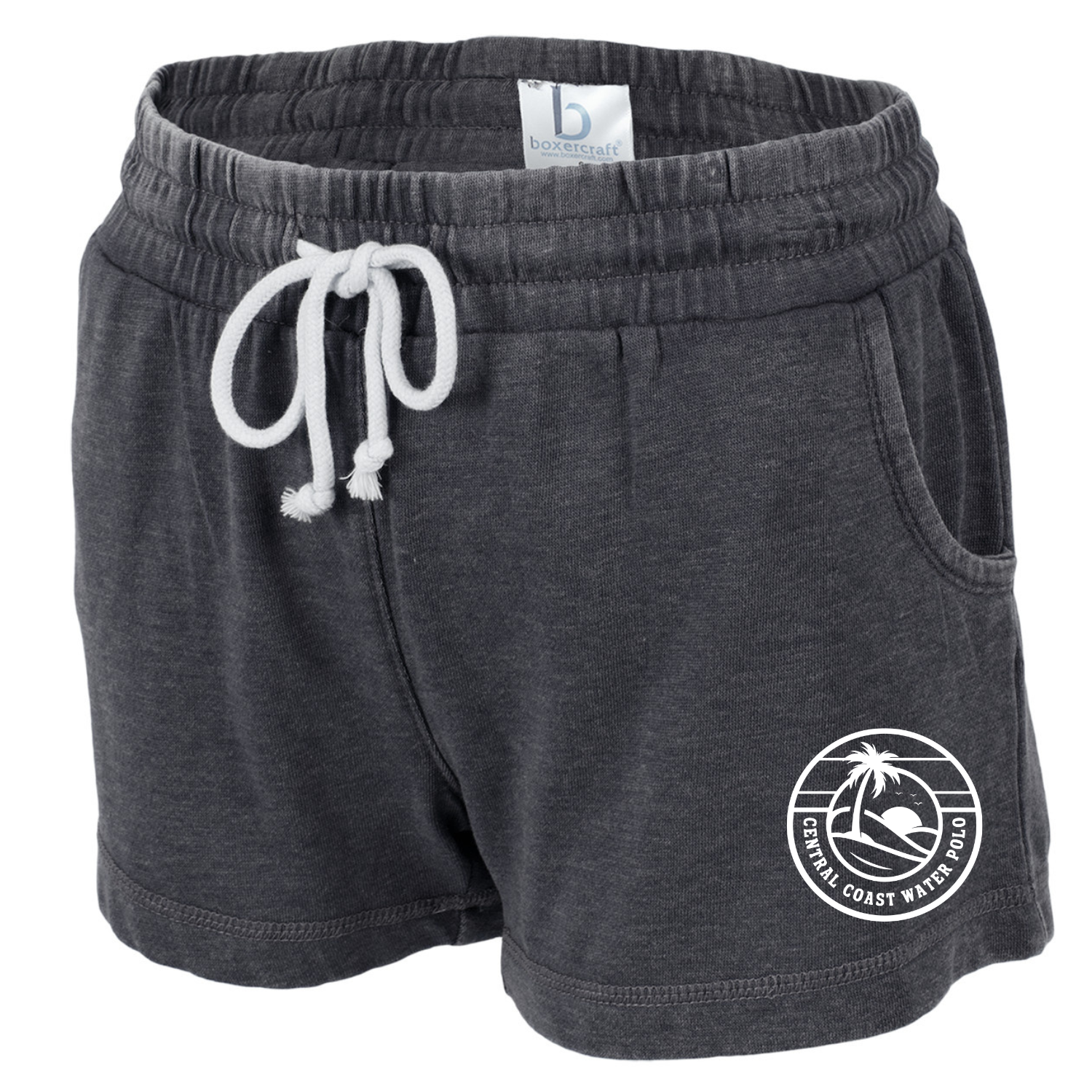 Women's CCWP Circle Logo Charcoal Shorts