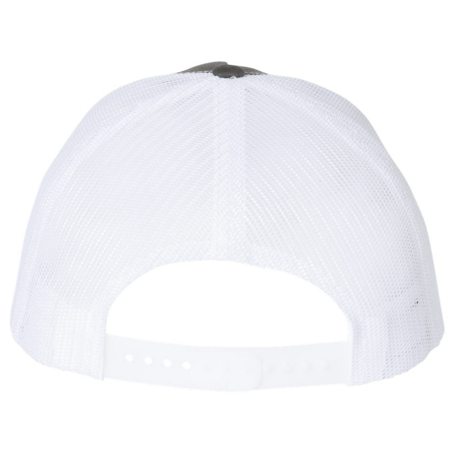 CCWP Hibiscus Logo Richardson 5 Panel Trucker - Charcoal/White