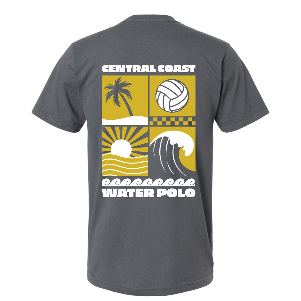 CCWP Four Square Logo T-Shirt - Asphalt