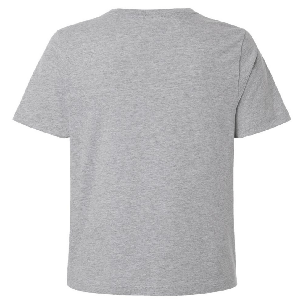 Women's CCWP Hibiscus Logo Bella & Canvas 6 oz Heavyweight Tee - Athletic Heather