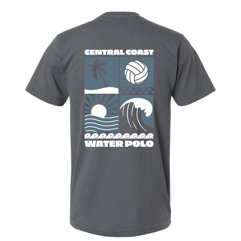 CCWP Four Square Logo T-Shirt - Asphalt