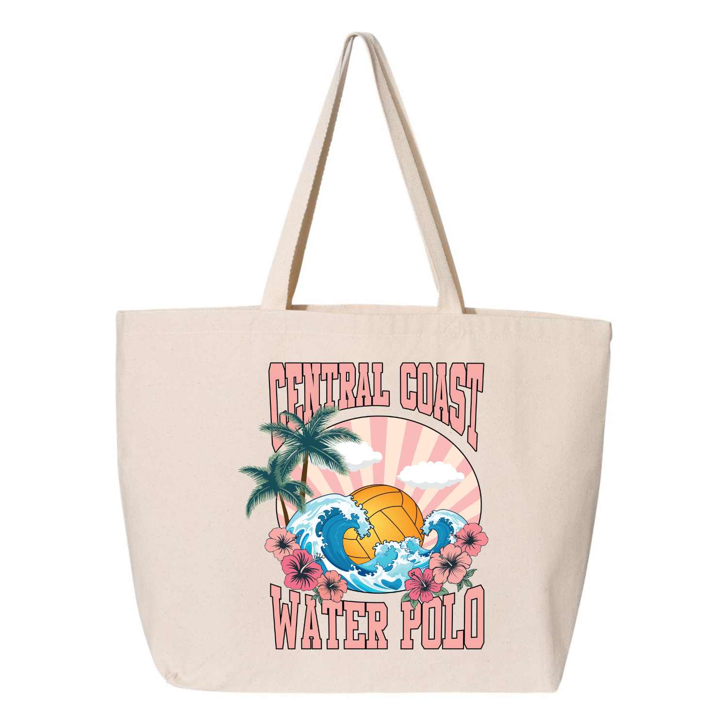 CCWP Hibiscus Logo Tote Bag